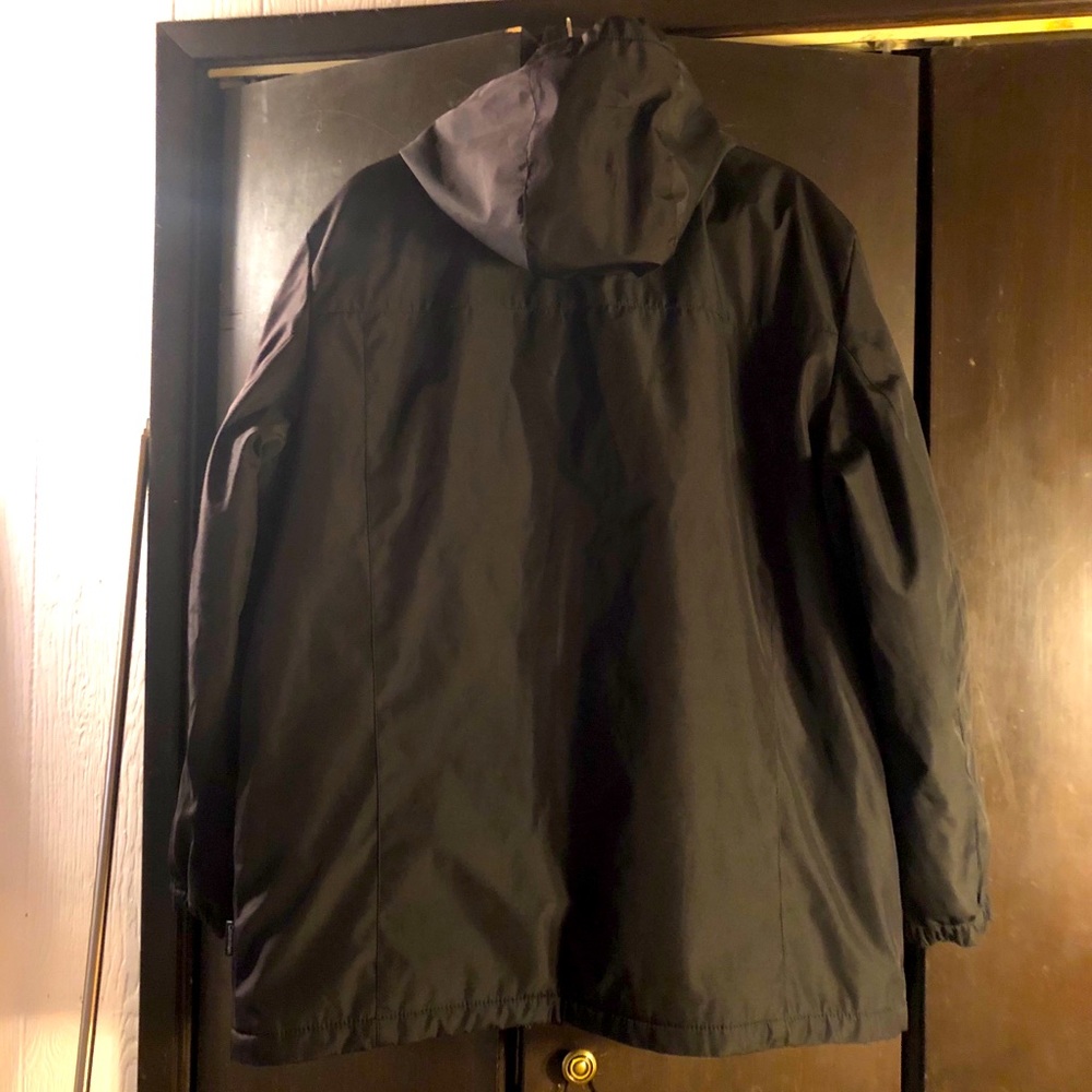 Calvin Klein black ski jacket